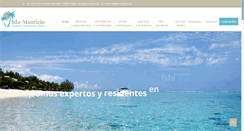 Desktop Screenshot of islas-mauricio.com